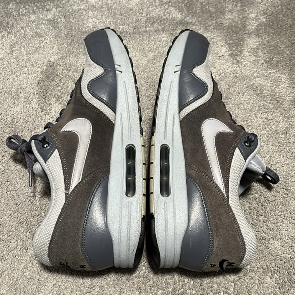 Nike Air Max 1 Essential Shoes Size 13 Wolf Grey - Picture 6 of 7
